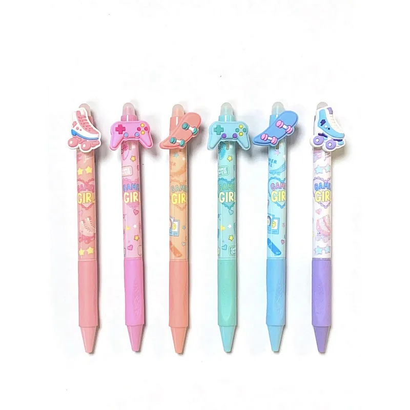 game topper retractable erasable pen